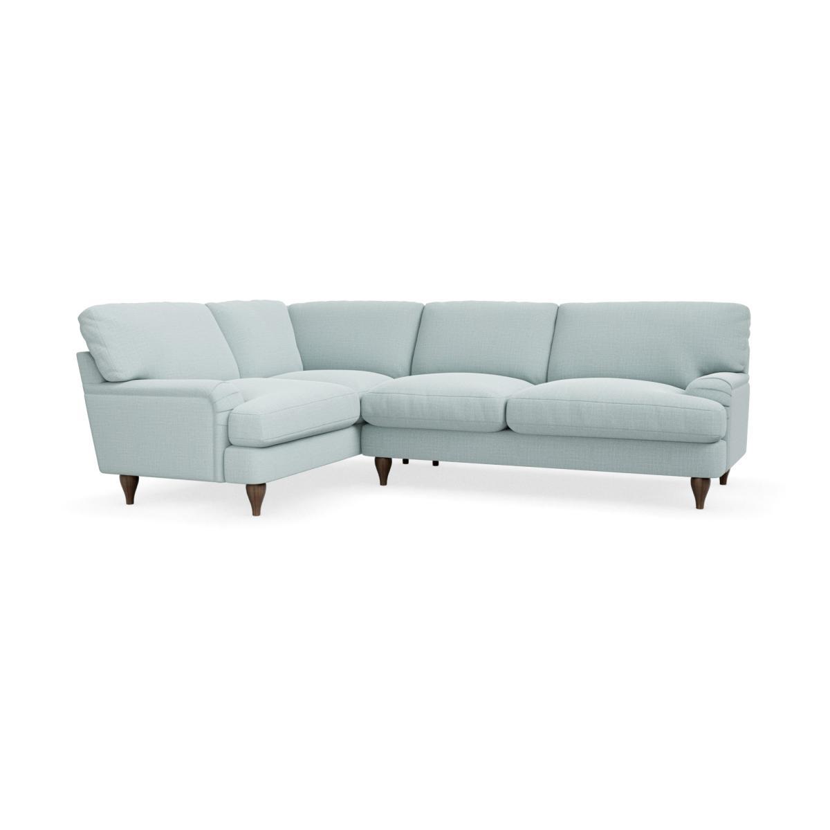Darwin Slub Cotton Blend Left Hand Corner Sofa Slub Cotton Light Mineral – image 2