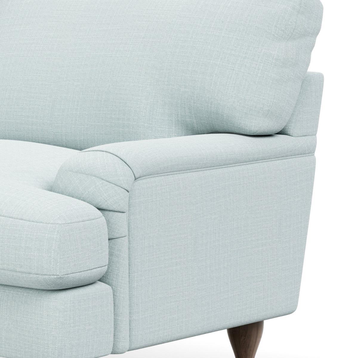Darwin Slub Cotton Blend Left Hand Corner Sofa Slub Cotton Light Mineral – image 6