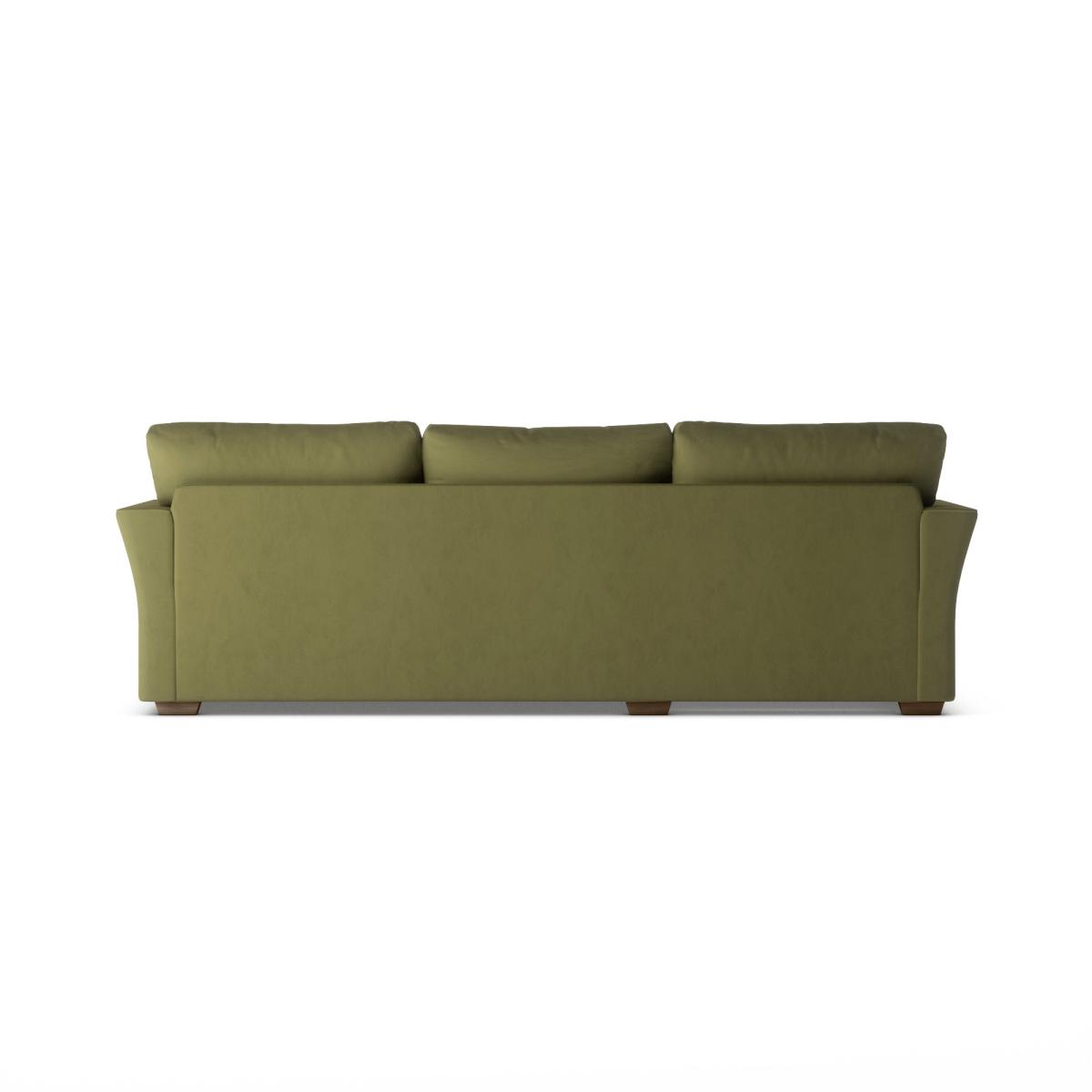 Blakeney Luxury Velvet Corner Chaise Sofa Luxury Velvet Olive – image 5