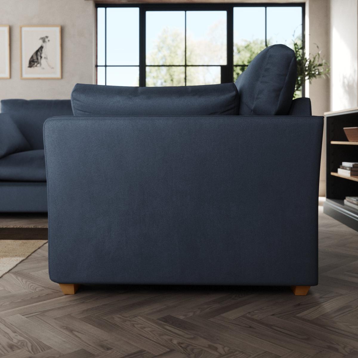Blakeney Corner Sofa Cosy Velvet Navy – image 3