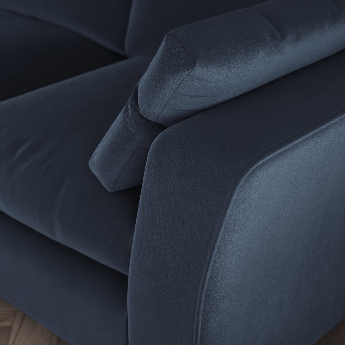 Blakeney Corner Sofa Cosy Velvet Navy – image 6