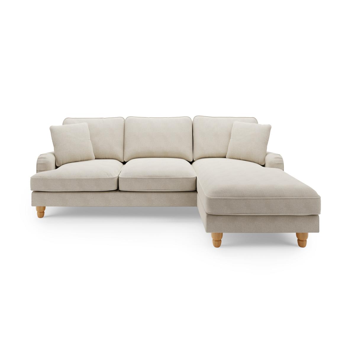 Beatrice Luna Right Hand Corner Chaise Brown – image 3