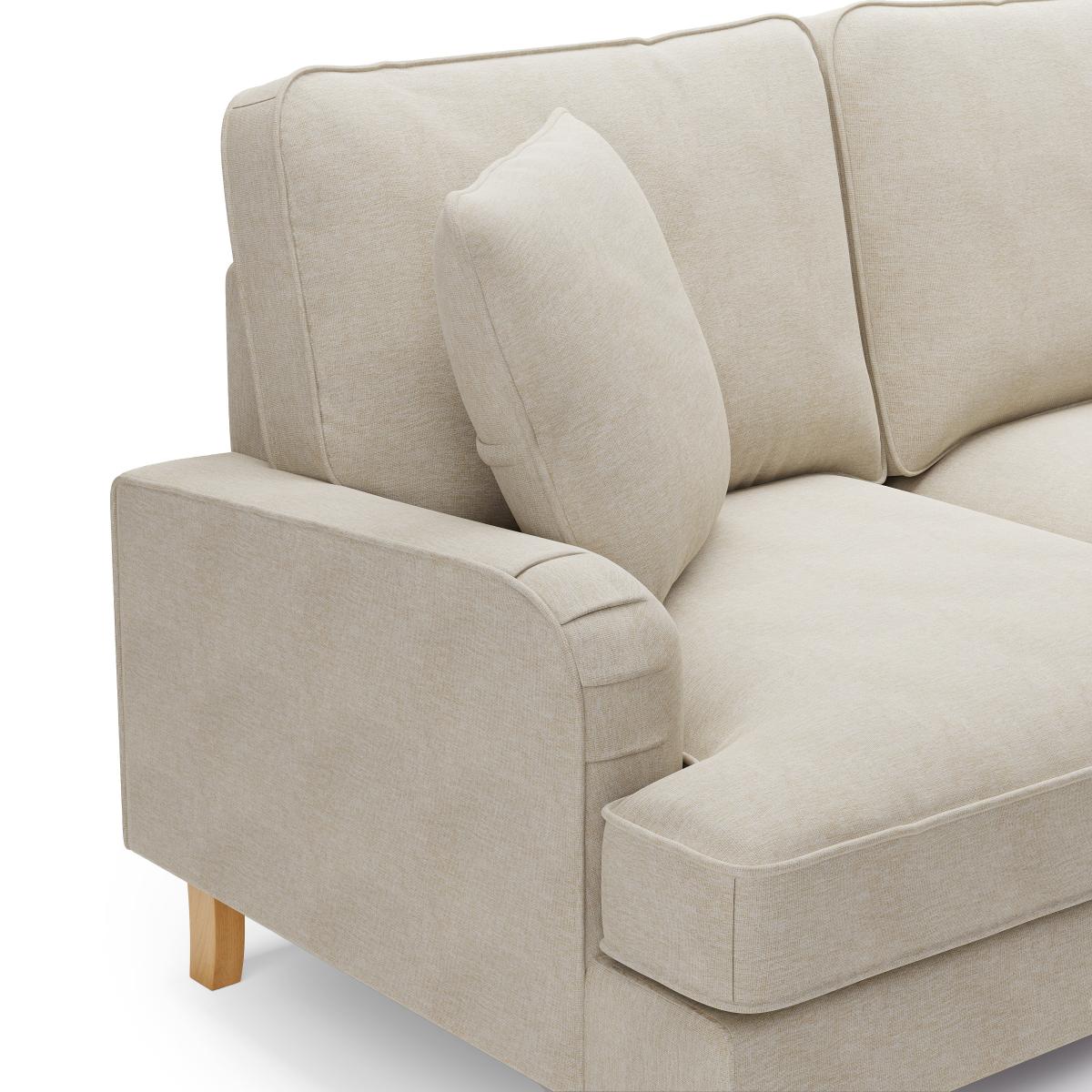 Beatrice Luna Right Hand Corner Chaise Brown – image 7