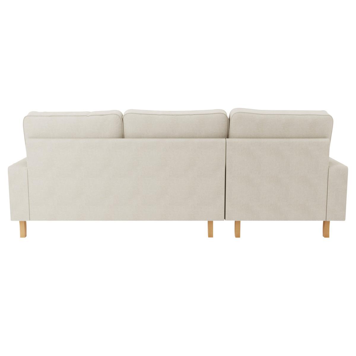 Beatrice Fabric Left Hand Corner Sofa Natural – image 4
