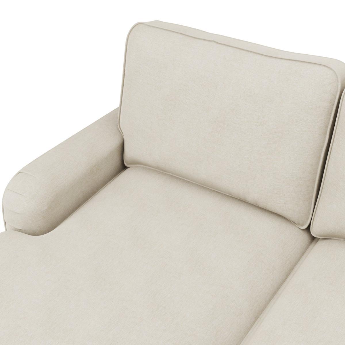 Beatrice Fabric Left Hand Corner Sofa Natural – image 5