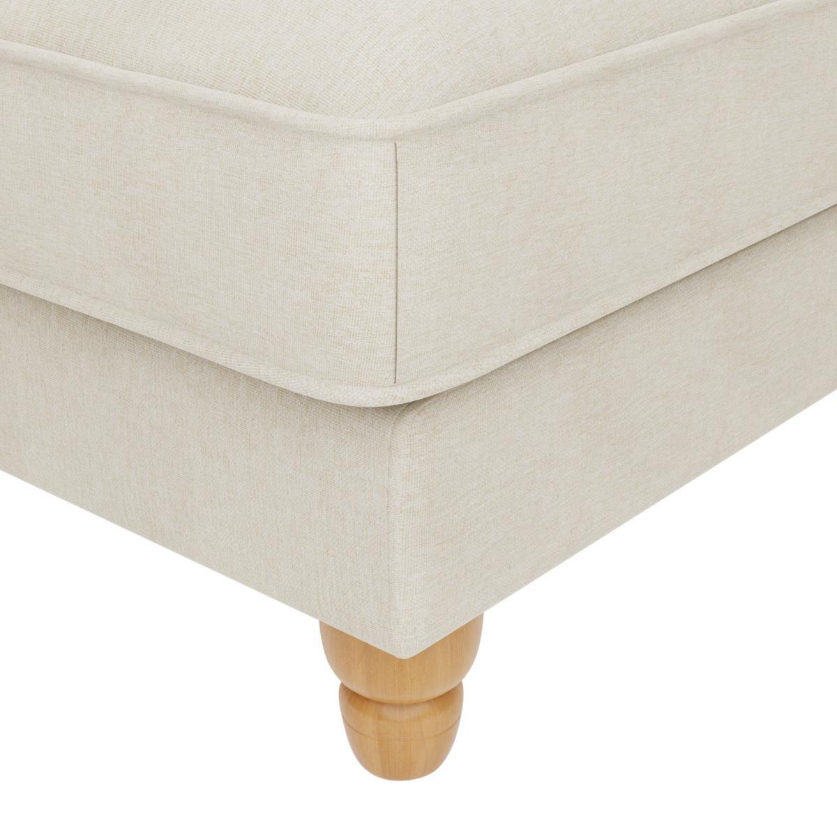 Beatrice Fabric Left Hand Corner Sofa Natural – image 6