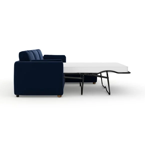 Zoe II Velvet Corner Storage Sofa Bed – image 9