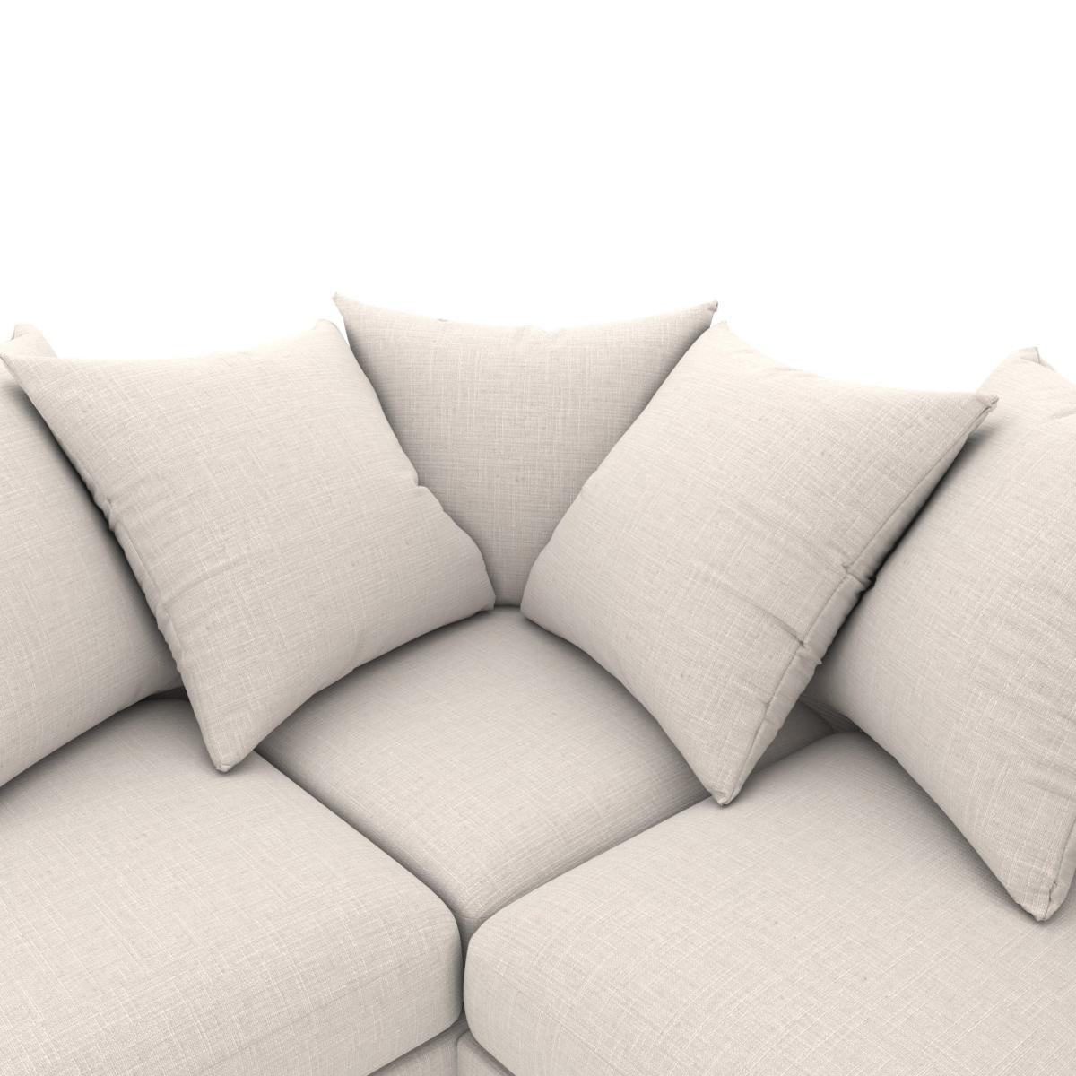 Melissa Alabaster Corner Sofa Off White – image 4