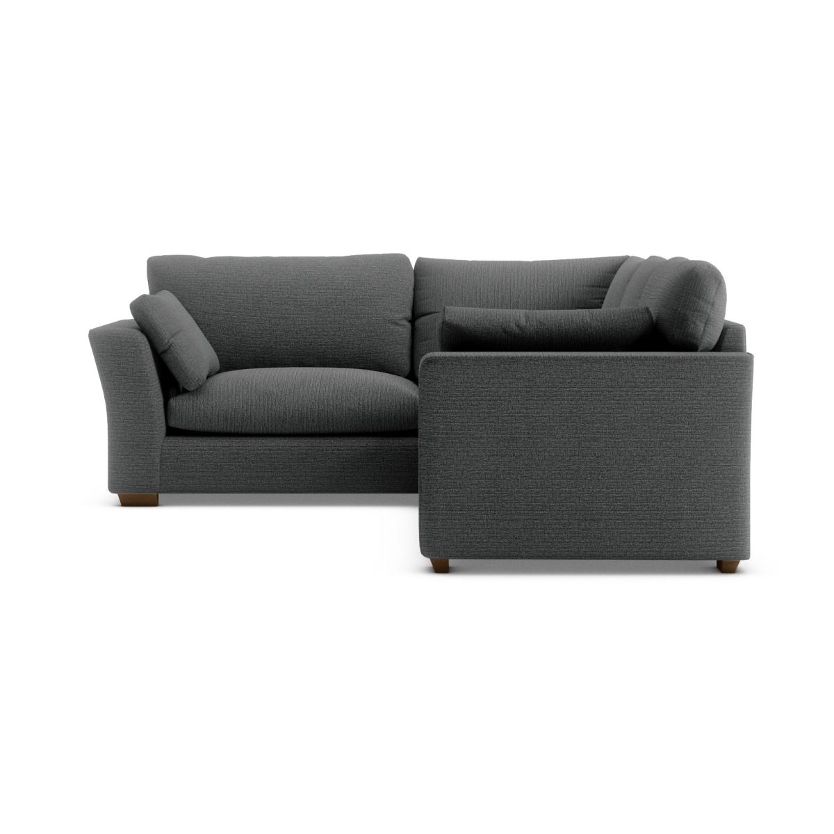 Blakeney Textured Weave Corner Sofa Textured Weave Graphite – image 4
