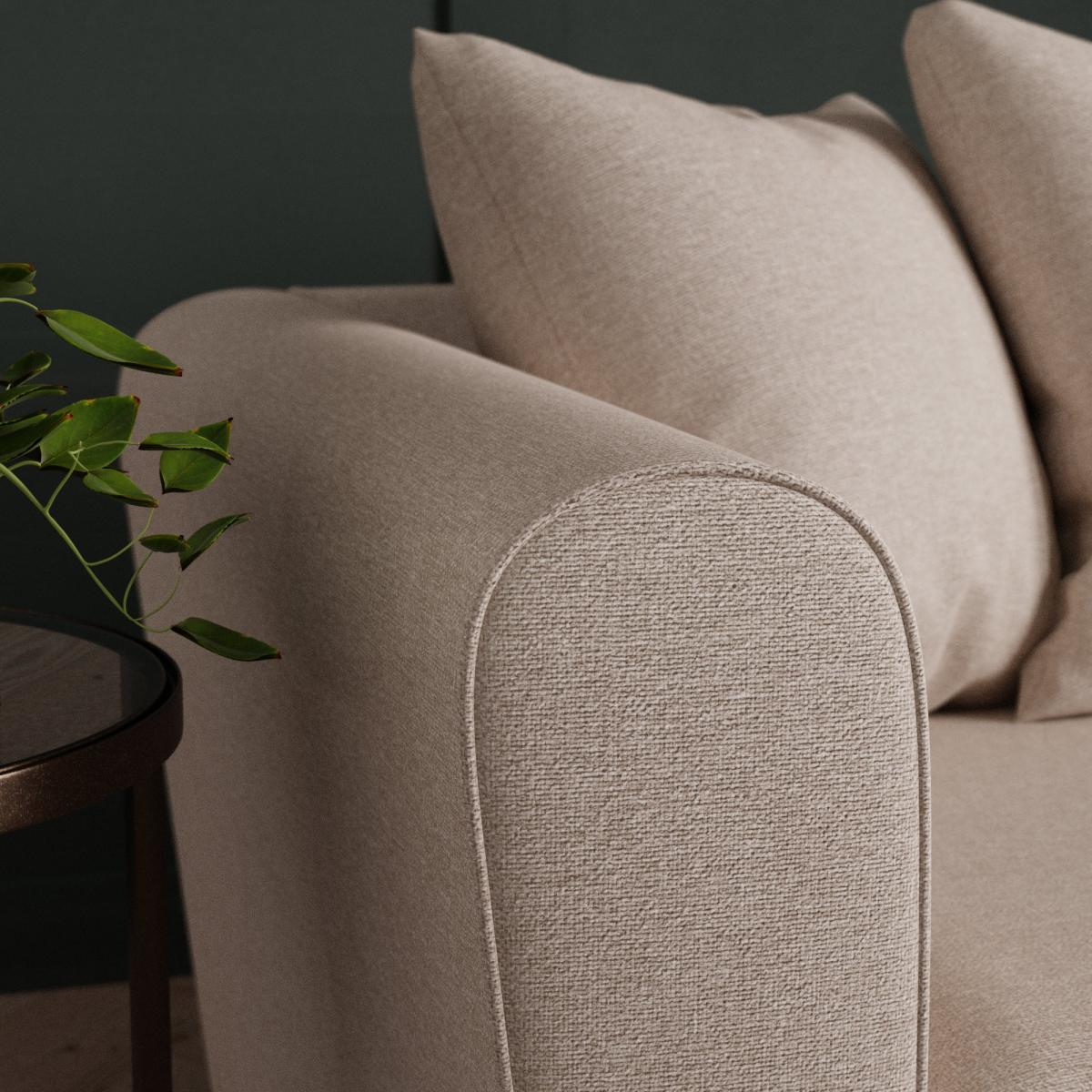 Blake Soft Texture Fabric Corner Sofa Soft Texture Natural – image 5