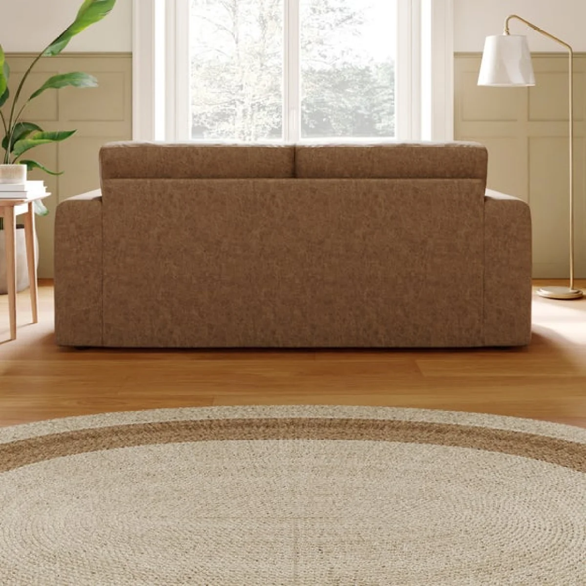 Abel Arizona Faux Leather Reversible Corner Chaise Sofa – image 2