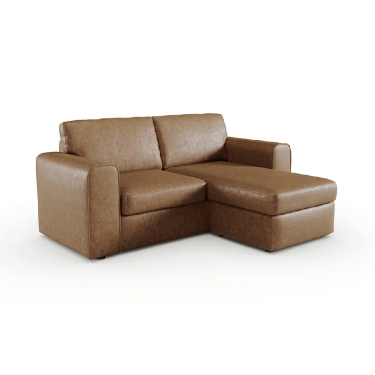 Abel Arizona Faux Leather Reversible Corner Chaise Sofa – image 8
