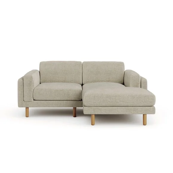 Newton Basket Weave Corner Chaise Sofa – image 2