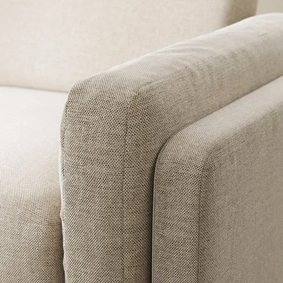 Newton Basket Weave Corner Chaise Sofa – image 6