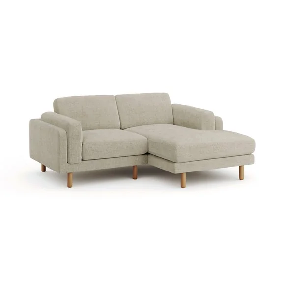 Newton Basket Weave Corner Chaise Sofa – image 7