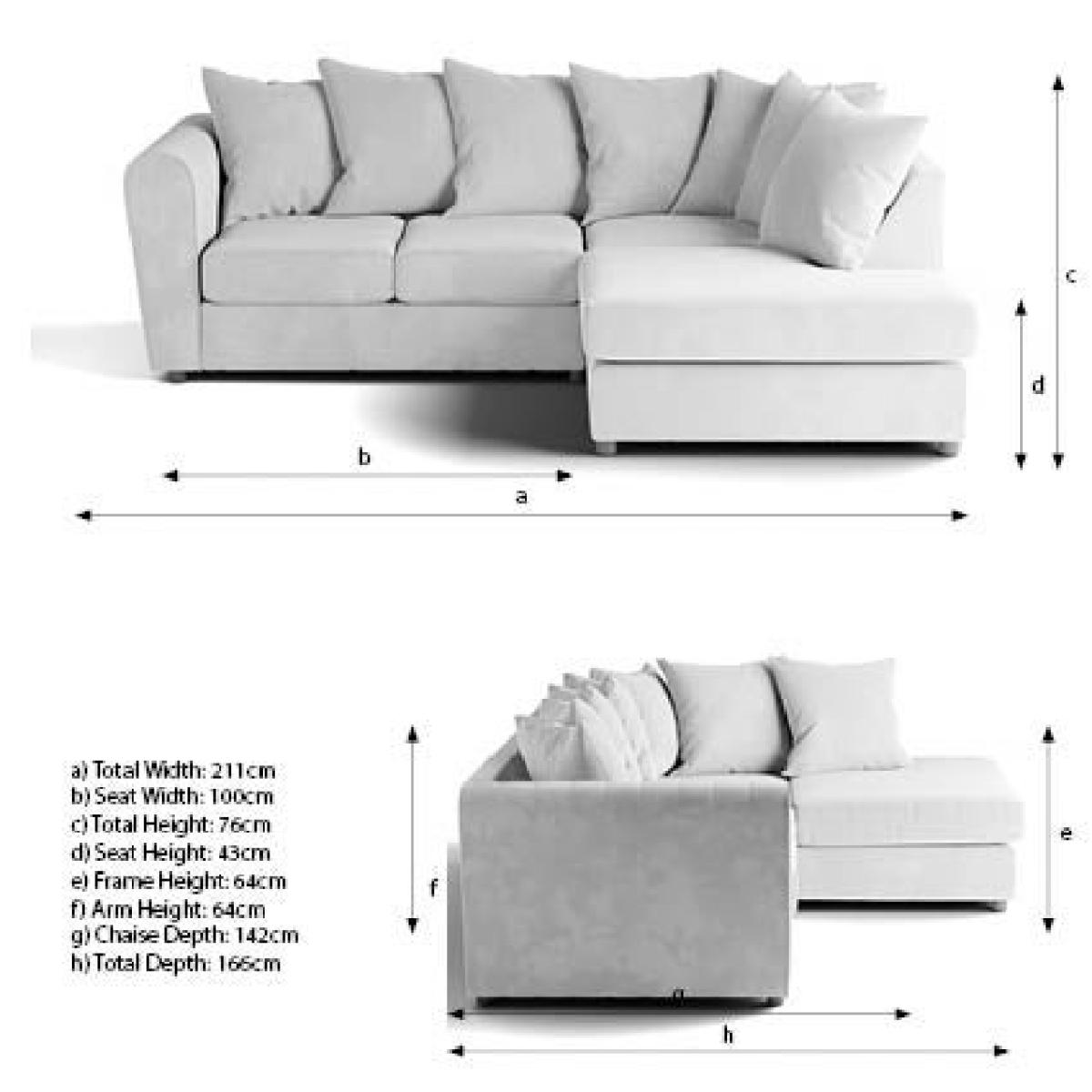 Blake Opulent Velvet Curved Quilted Arm Corner Sofa Beige – image 7