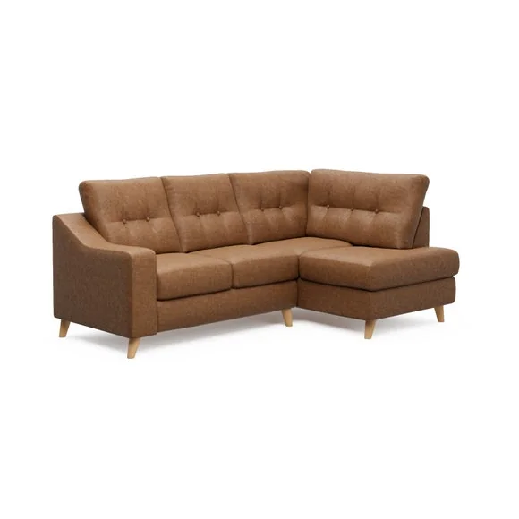 Baxter II Arizona Faux Leather Corner Chaise Sofa – image 8