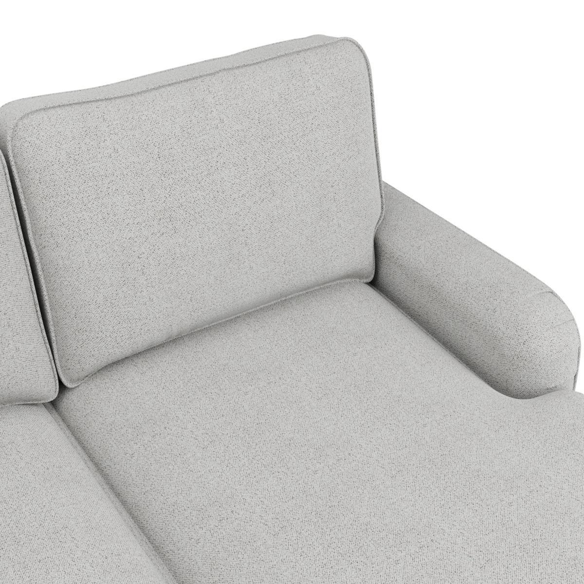 Beatrice Boucle Right Hand Corner Sofa Light Grey – image 5