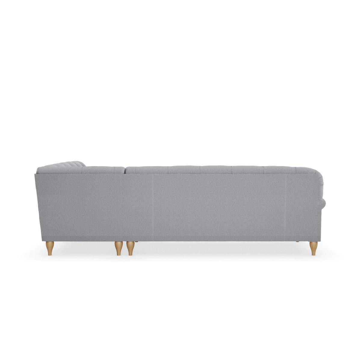 Canterbury Woolly Marl Right Hand Corner Sofa Woolly Marl Warm Grey – image 4