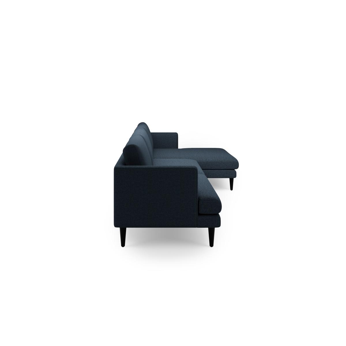 Reuben Brushed Marl Right Hand Corner Sofa Brushed Marl Dark Denim – image 4