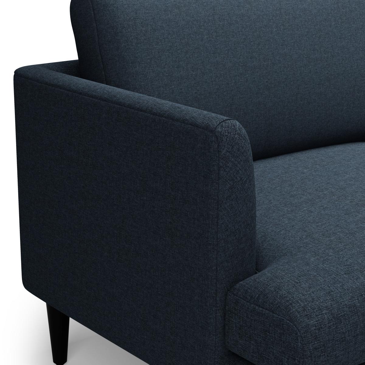 Reuben Brushed Marl Right Hand Corner Sofa Brushed Marl Dark Denim – image 7