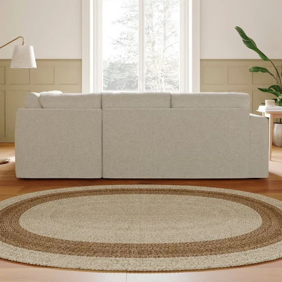 Abel Vintage Soft Chenille Corner Sofa – image 2