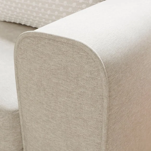Abel Vintage Soft Chenille Corner Sofa – image 4