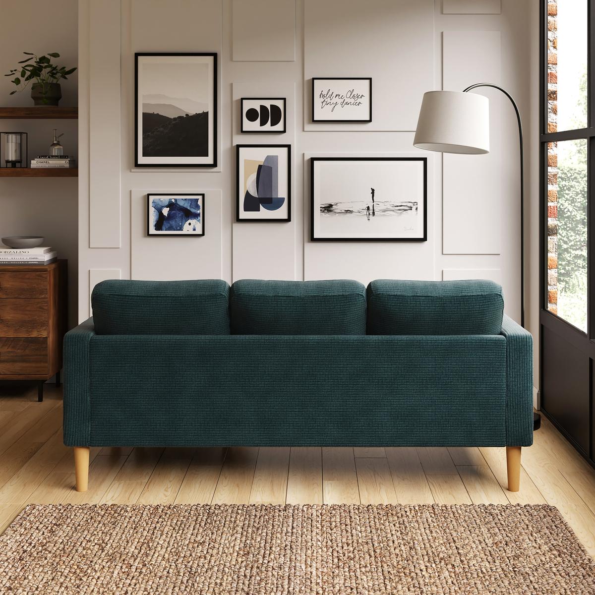 Jacob Cord Small Corner Chaise Sofa Jacob Cord Pacific – image 3
