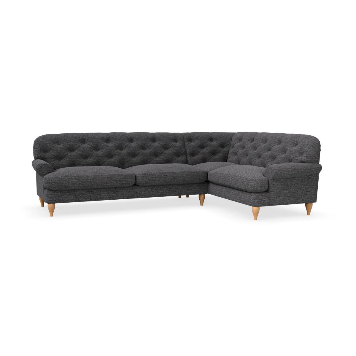 Canterbury Textured Weave Right Hand Corner Sofa Textured Weave Graphite – image 2