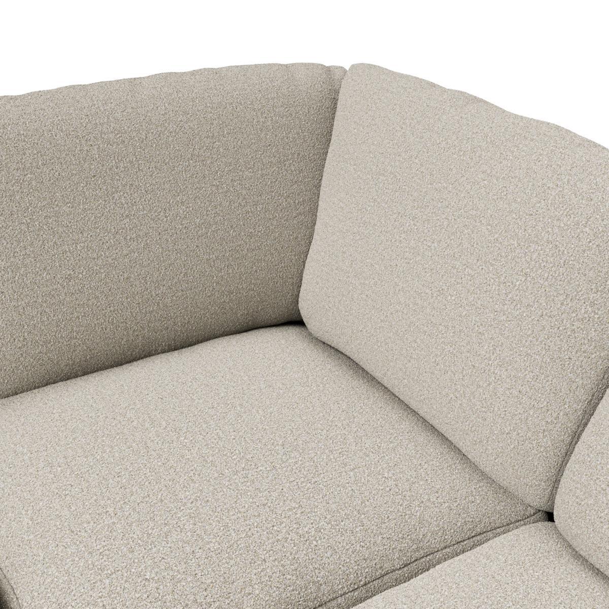 Darwin Cosy Marl Left Hand Corner Sofa Cosy Marl Chateau Grey – image 8