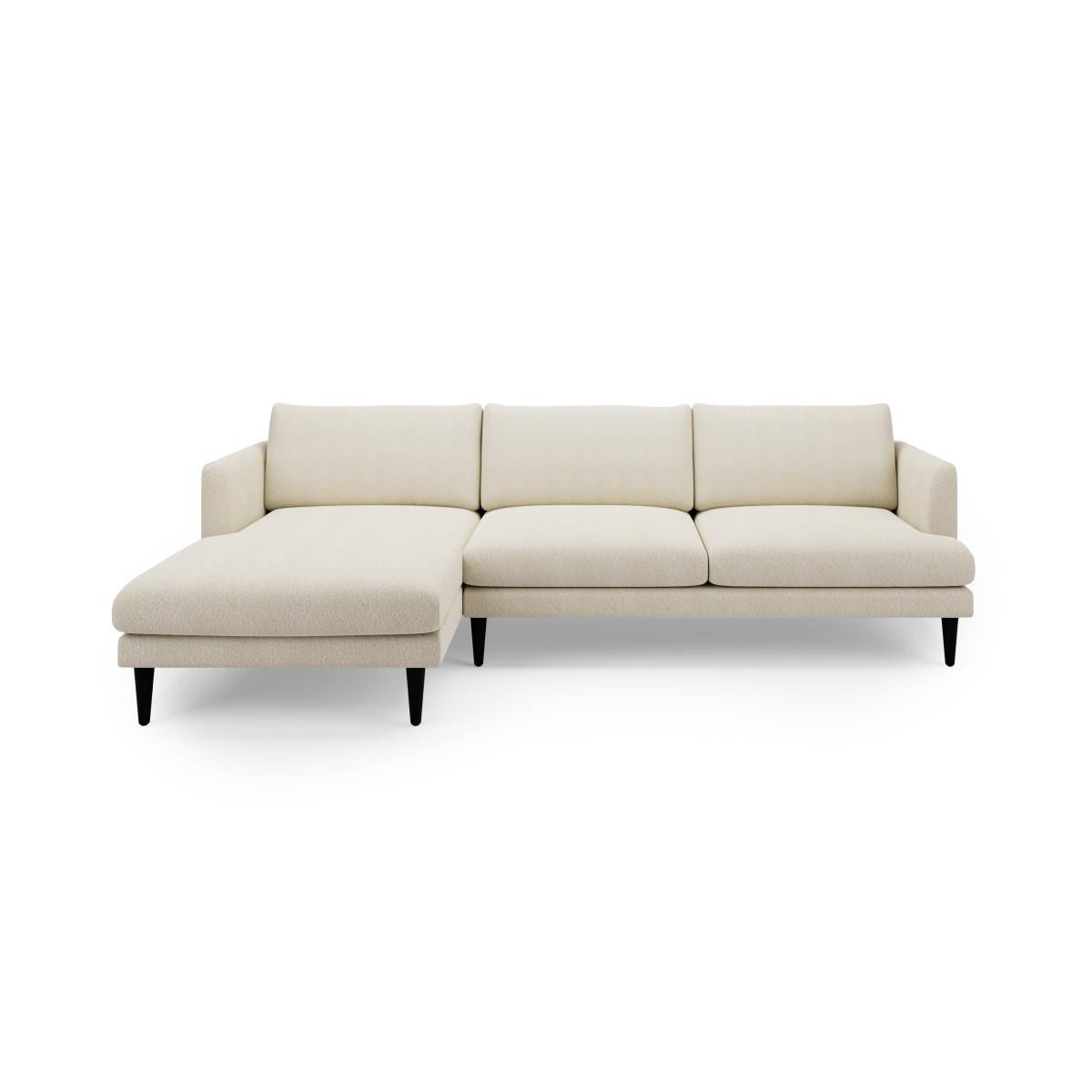 Reuben Tonal Boucle Left Hand Corner Sofa Tonal Boucle Natural – image 3