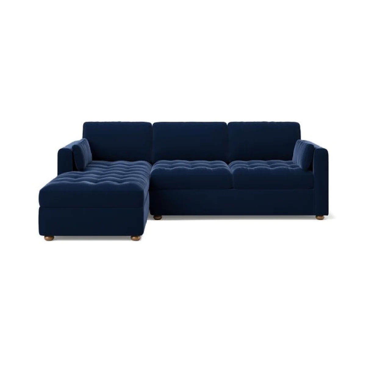 Zoe II Velvet Corner Storage Sofa Bed – image 7