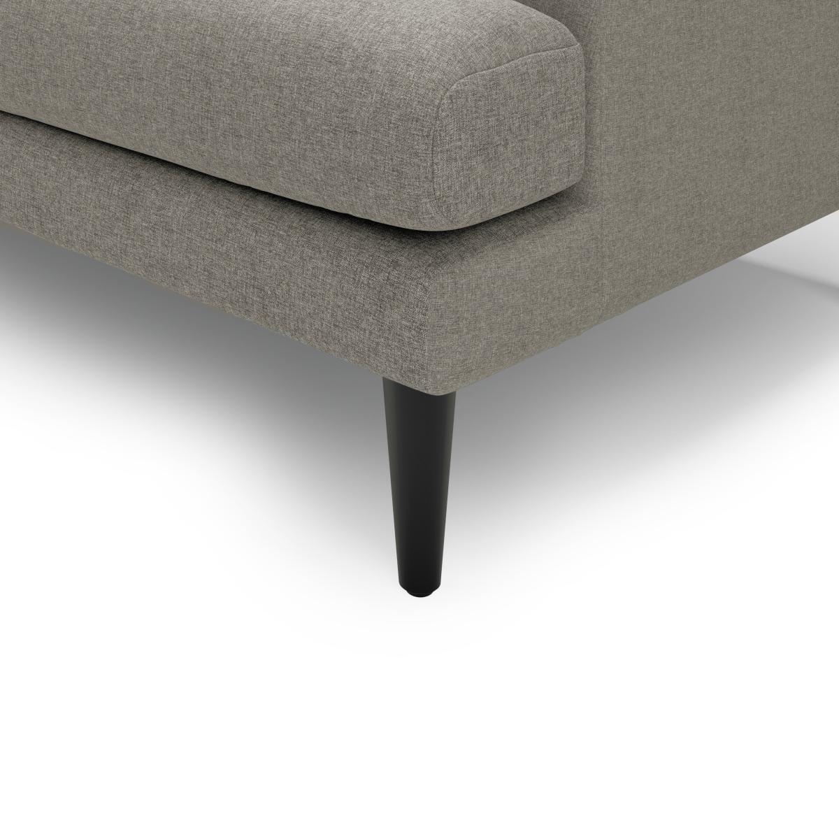 Reuben Brushed Marl Left Hand Corner Sofa Grey – image 6