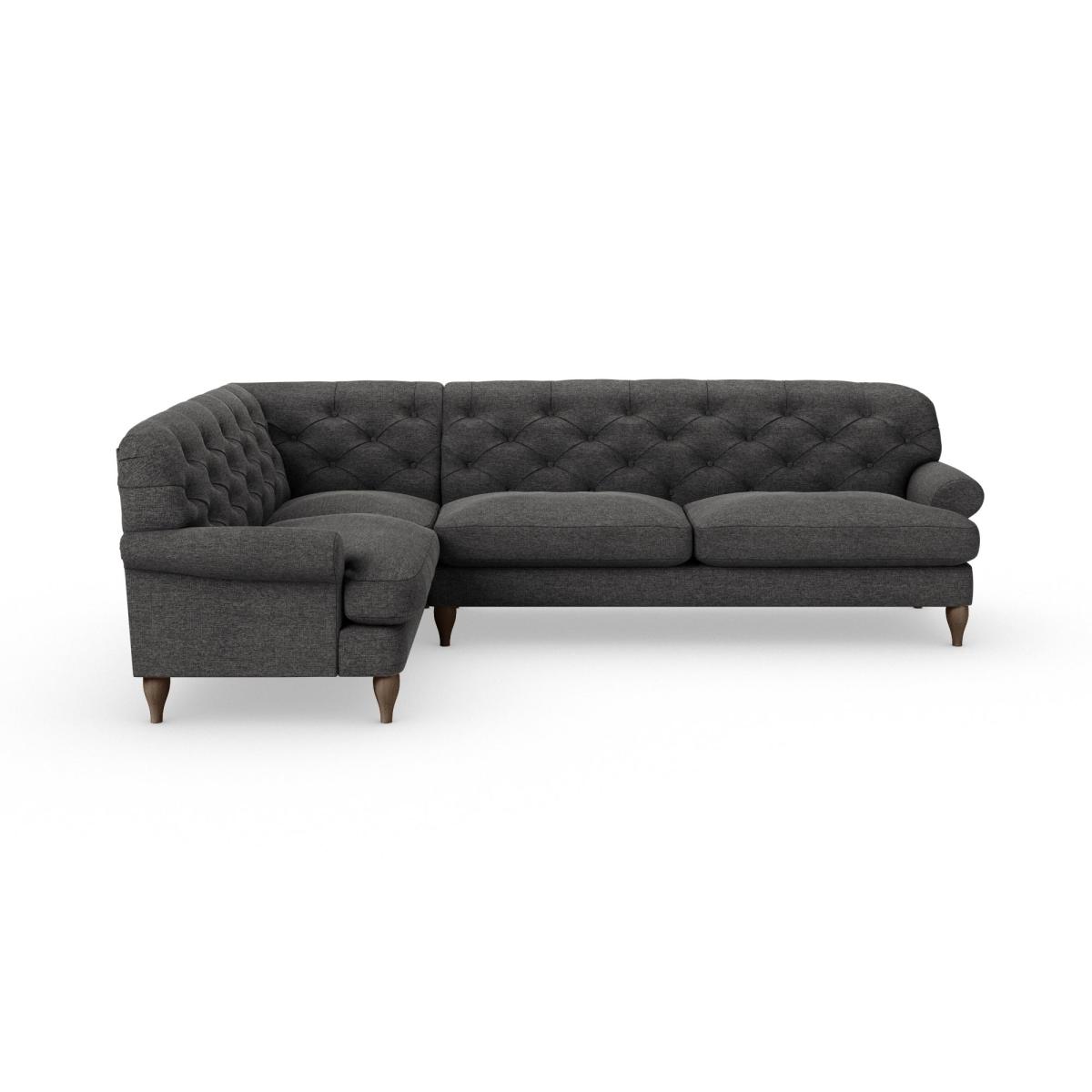 Canterbury Corner Sofa Tonal Weave Charcoal – image 7
