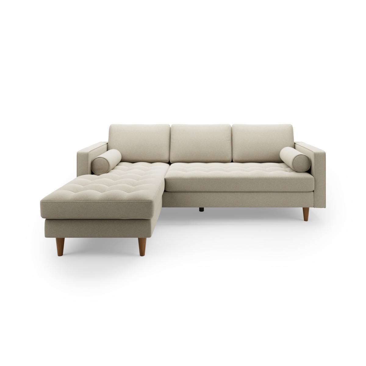 Zoe Luna Fabric Corner Chaise Luna Natural – image 3