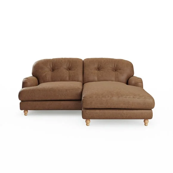 Martha Corner Chaise Arizona Faux Leather Sofa – image 2