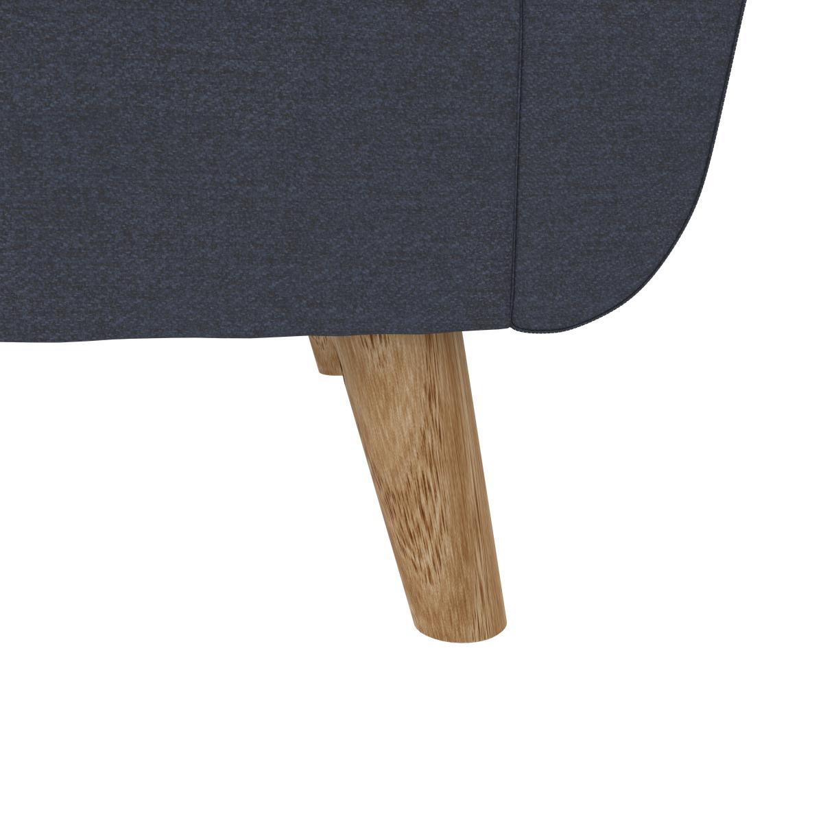 Halston Fabric Corner Sofa Blue – image 4
