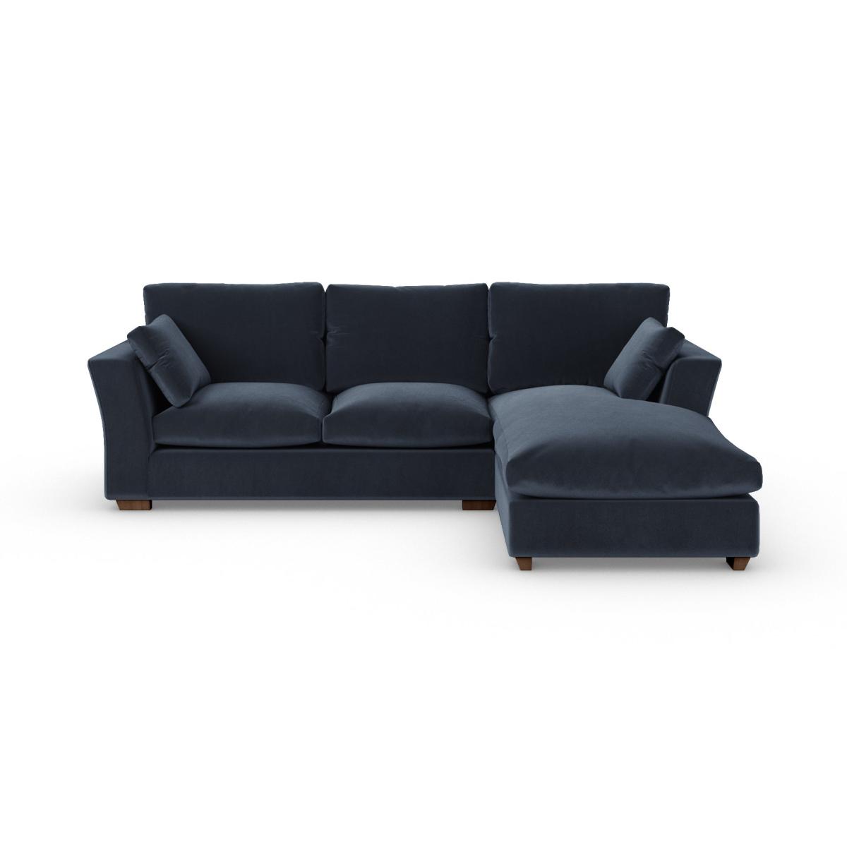 Blakeney Corner Chaise Cosy Velvet Navy – image 6