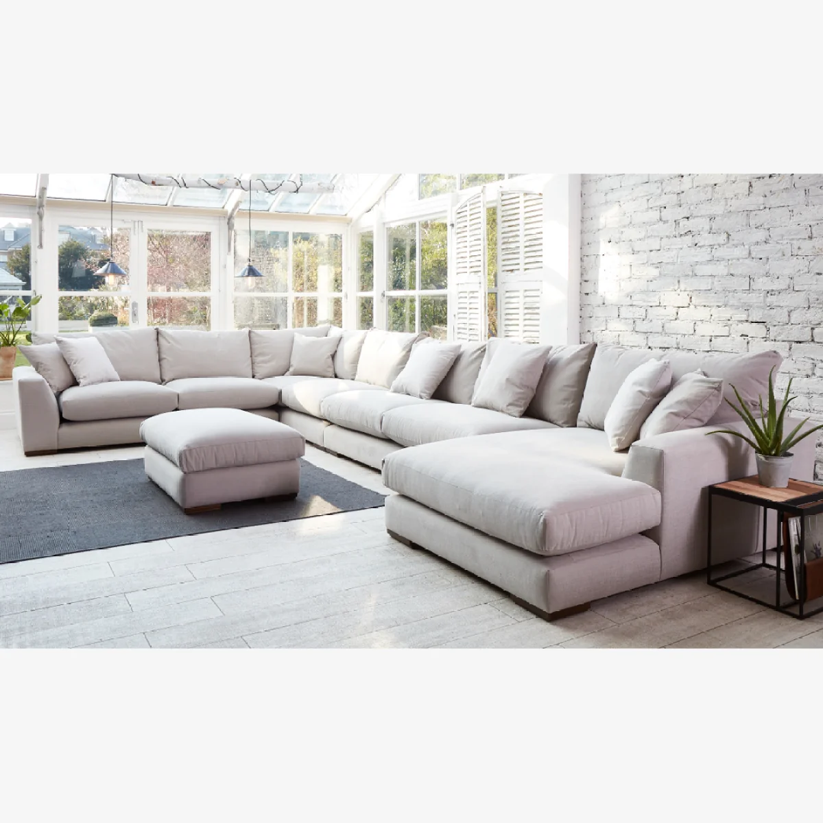 Kingston Large U-Shaped Sofa