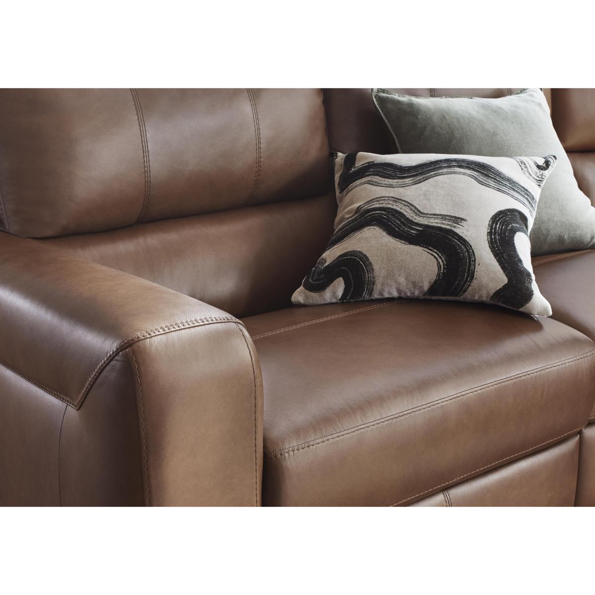 Viali Leather Large Corner Power Recliner Sofa – image 6