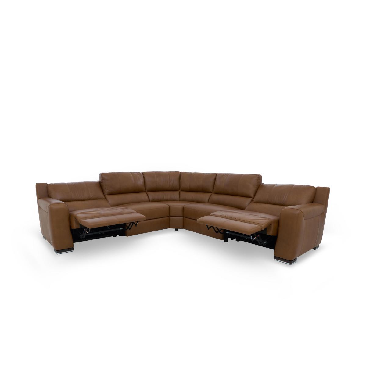 Viali Leather Large Corner Power Recliner Sofa – image 8