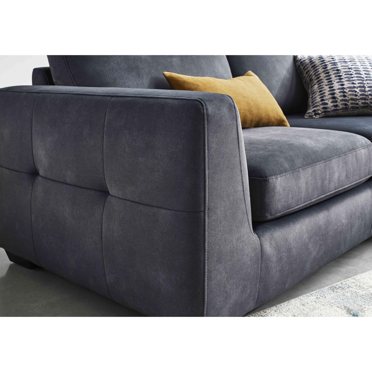 Dinky Fabric Left Hand Facing Corner Chaise End Sofa - Manhattan Burnt Sienna – image 5