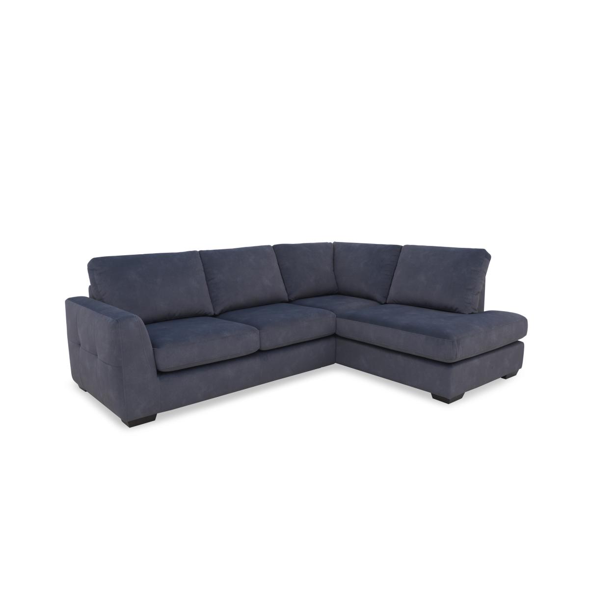 Dinky Fabric Left Hand Facing Corner Chaise End Sofa - Manhattan Burnt Sienna – image 6