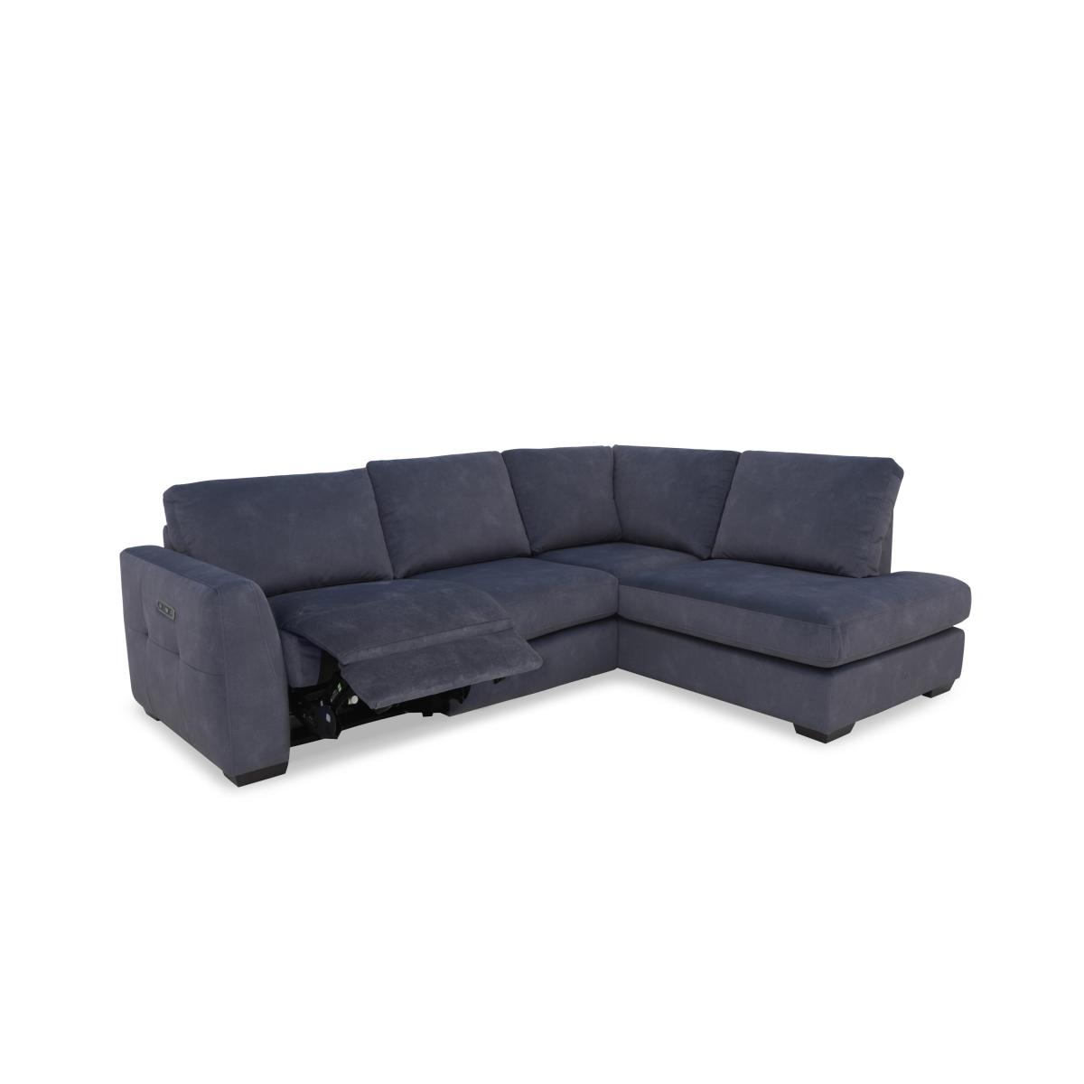 Dinky Fabric Left Hand Facing Corner Chaise End Sofa - Manhattan Burnt Sienna – image 7