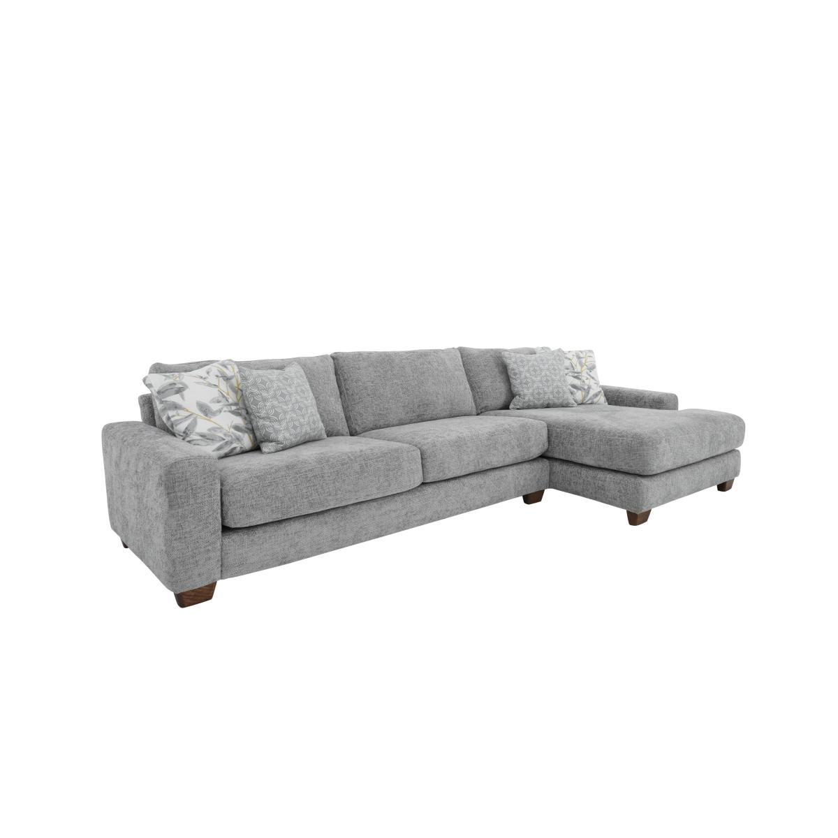 Retreat Fabric Chaise Sofa - Beige – image 4