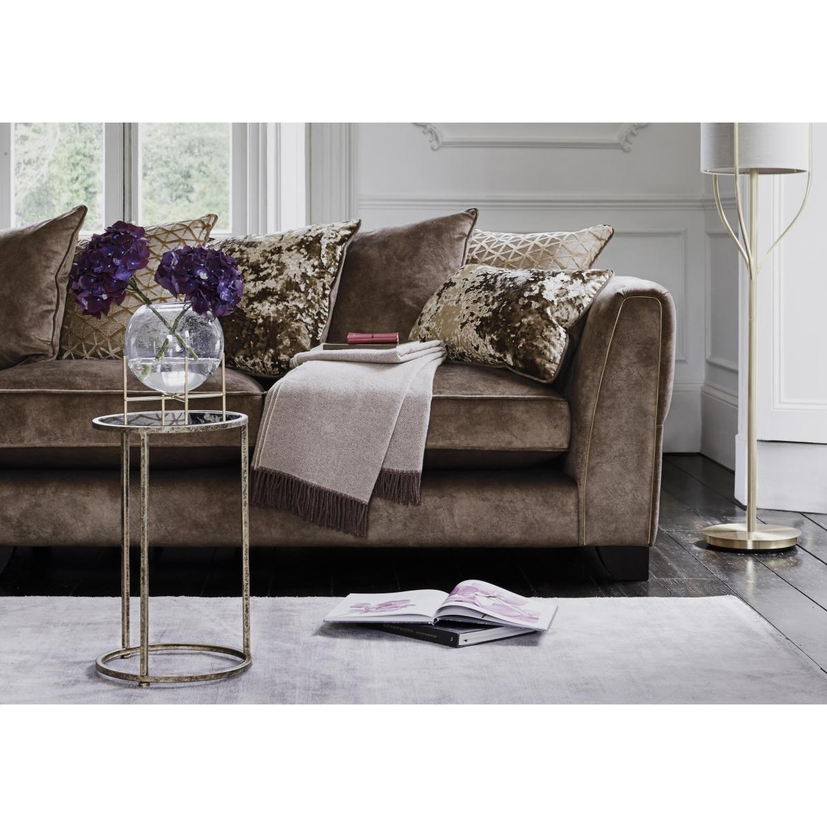 Ariana Large Fabric Pillow Back Corner Sofa - Sage – image 3