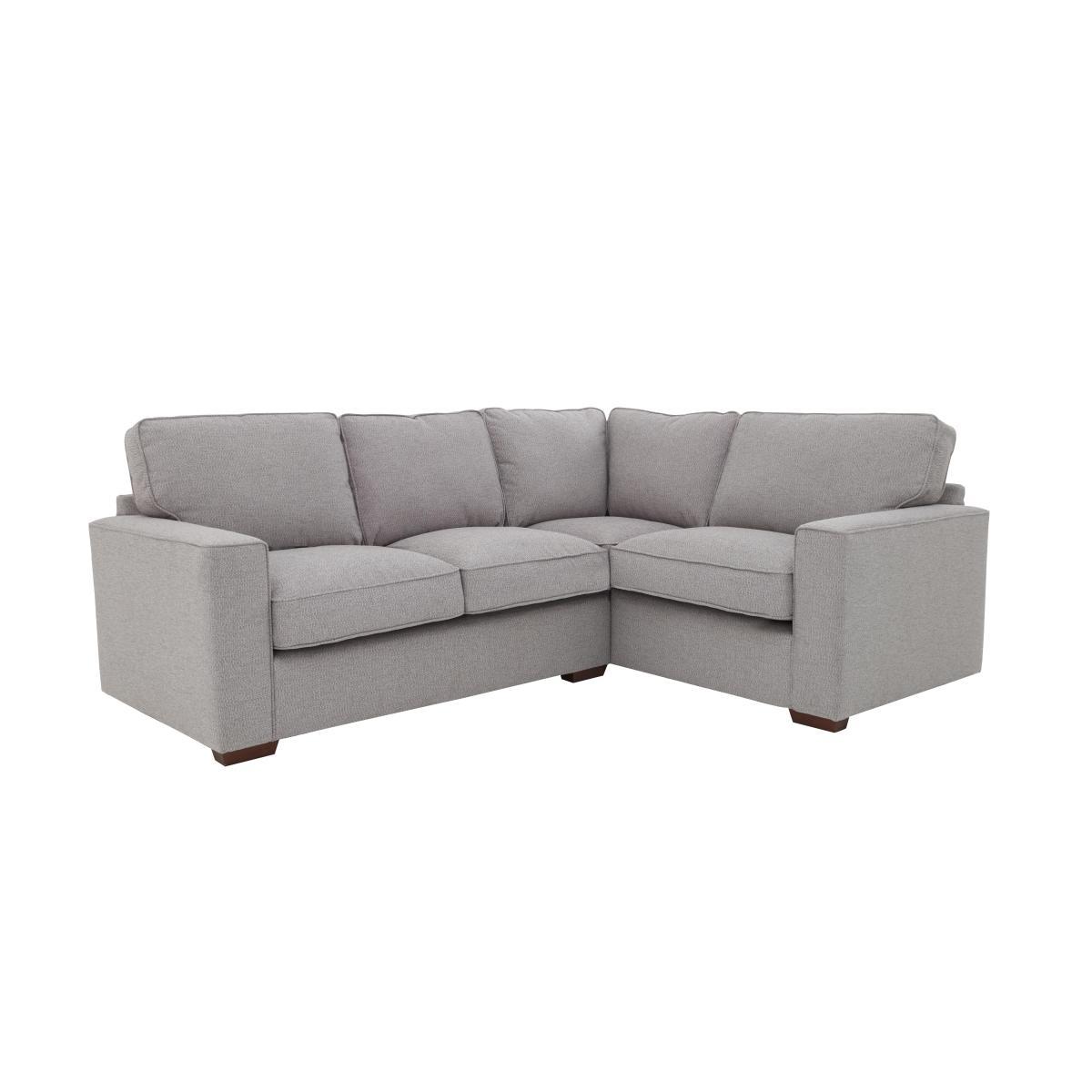Comfi Fabric Classic Back Corner Sofa - Grey – image 5