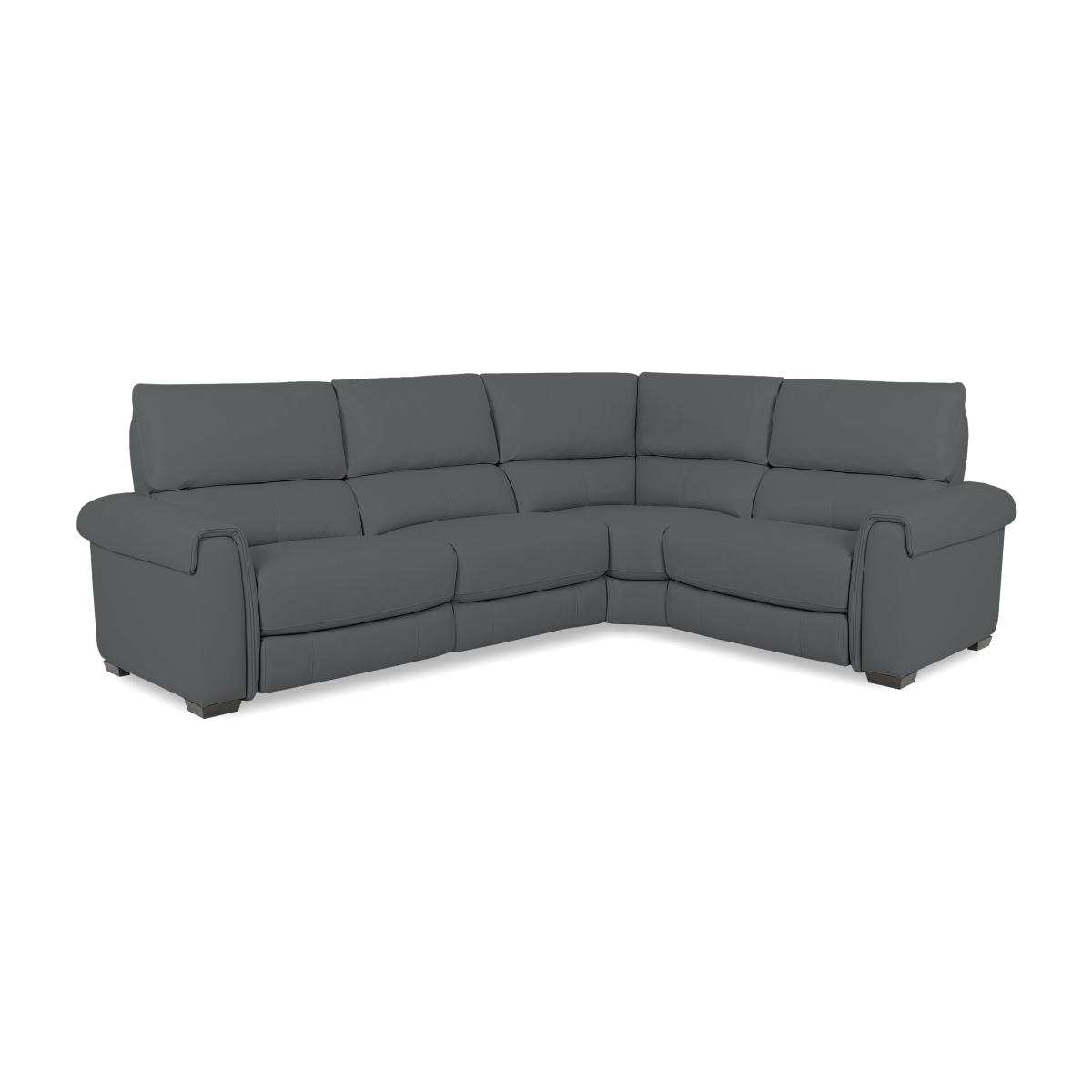 Nixon Fabric Right Hand Facing Corner Power Recliner Sofa - R20 Pewter – image 1
