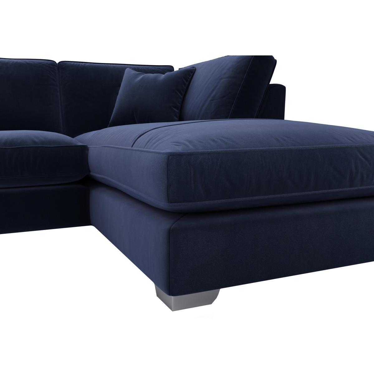 The Lounge Co. - Isobel Fabric Corner Sofa with Chaise End - Grey – image 3