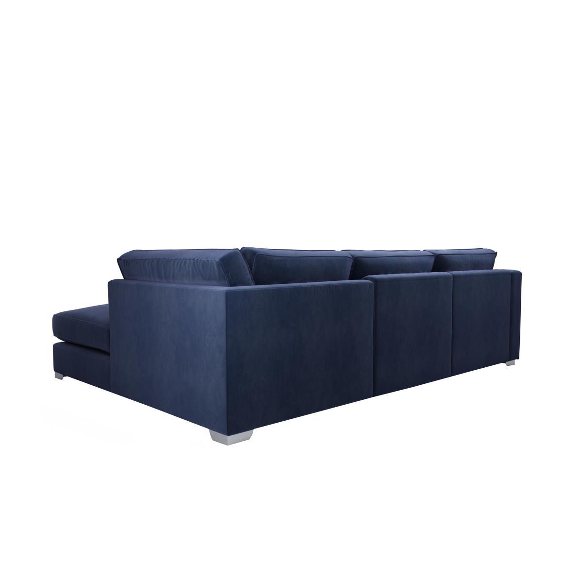 The Lounge Co. - Isobel Fabric Corner Sofa with Chaise End - Grey – image 5